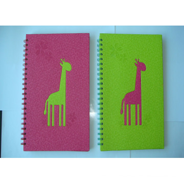 Spiral Binding Notebook with Hardcover and Logo